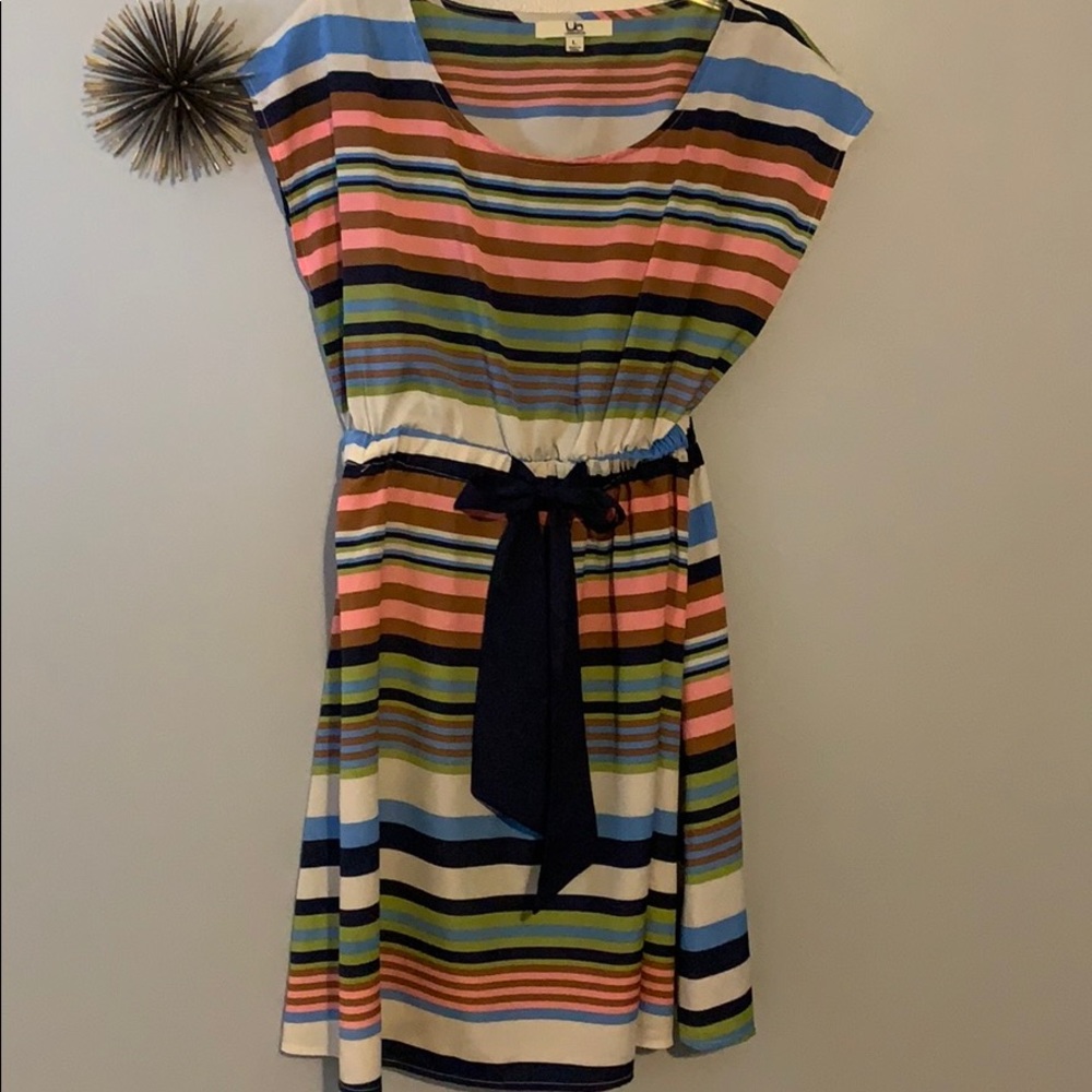 Striped, lightweight dress. Size L